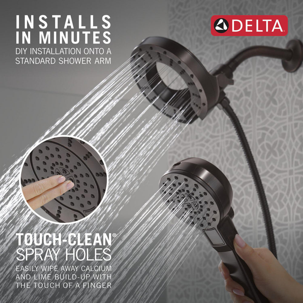 Delta 5-Setting In2ition Two-in-One Shower with ProClean - 58596