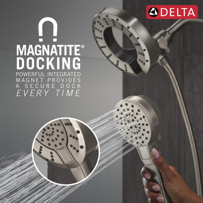 Delta 5-Setting In2ition Two-in-One Shower with ProClean - 58596