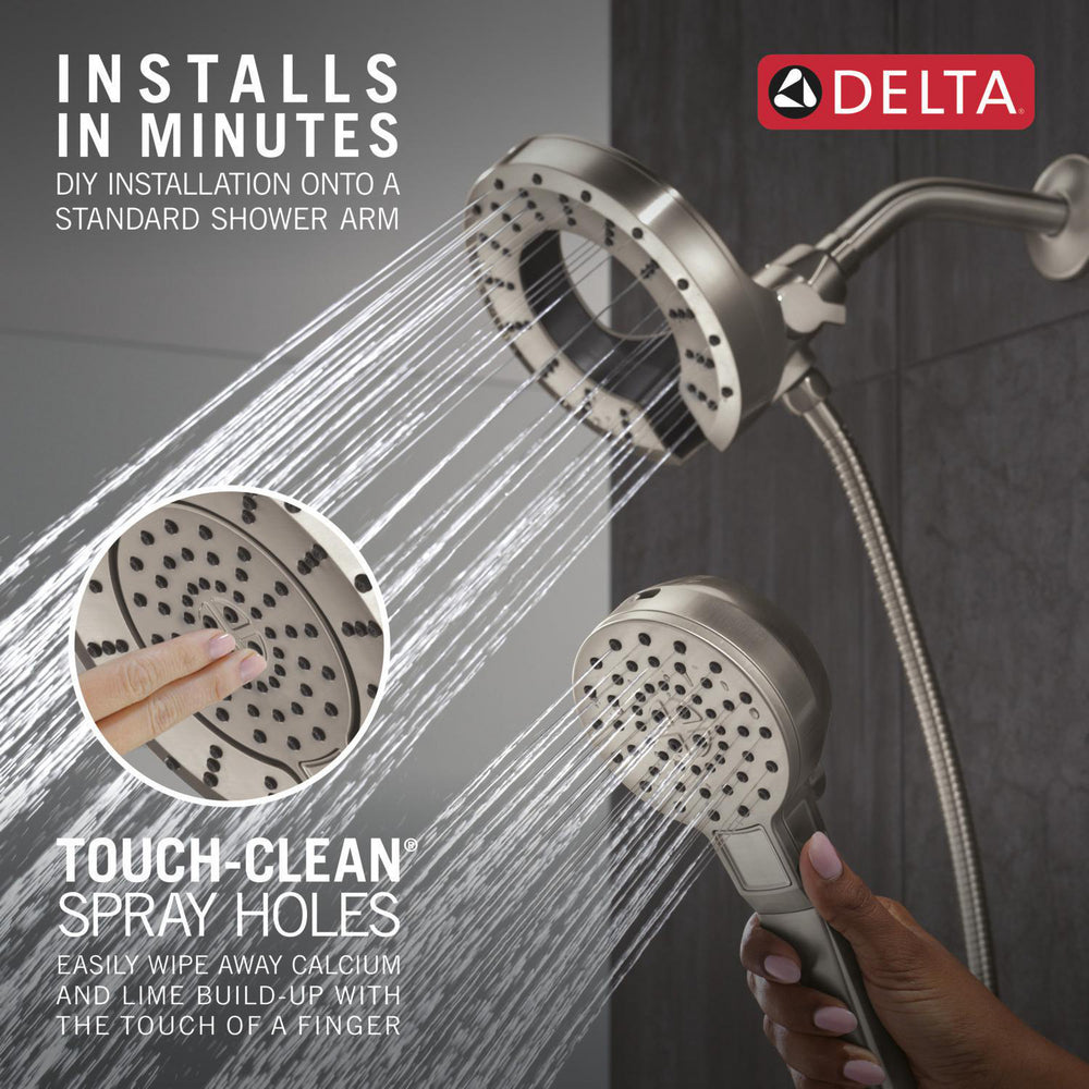 Delta 5-Setting In2ition Two-in-One Shower with ProClean - 58596