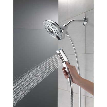 Douche deux-en-un universelle Delta In2ition H2Okinetic à 5 réglages - 58620