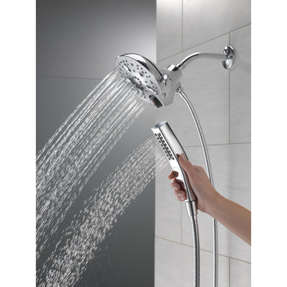 Douche deux-en-un universelle Delta In2ition H2Okinetic à 5 réglages - 58620