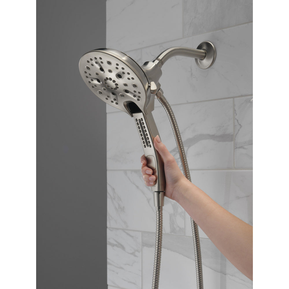 Douche deux-en-un universelle Delta In2ition H2Okinetic à 5 réglages - 58620