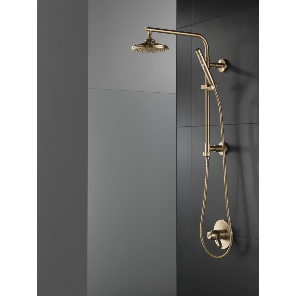 Pomme de douche pluie Delta Universal Showering H2Okinetic à 3 fonctions de 20 cm - 52688