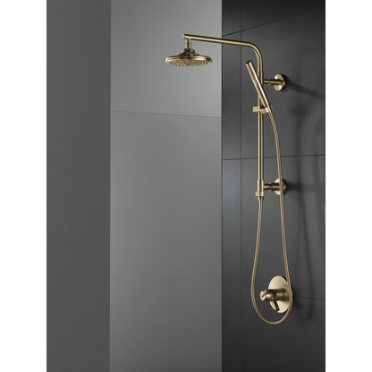 Pomme de douche pluie Delta Universal Showering H2Okinetic à 3 fonctions de 20 cm - 52688