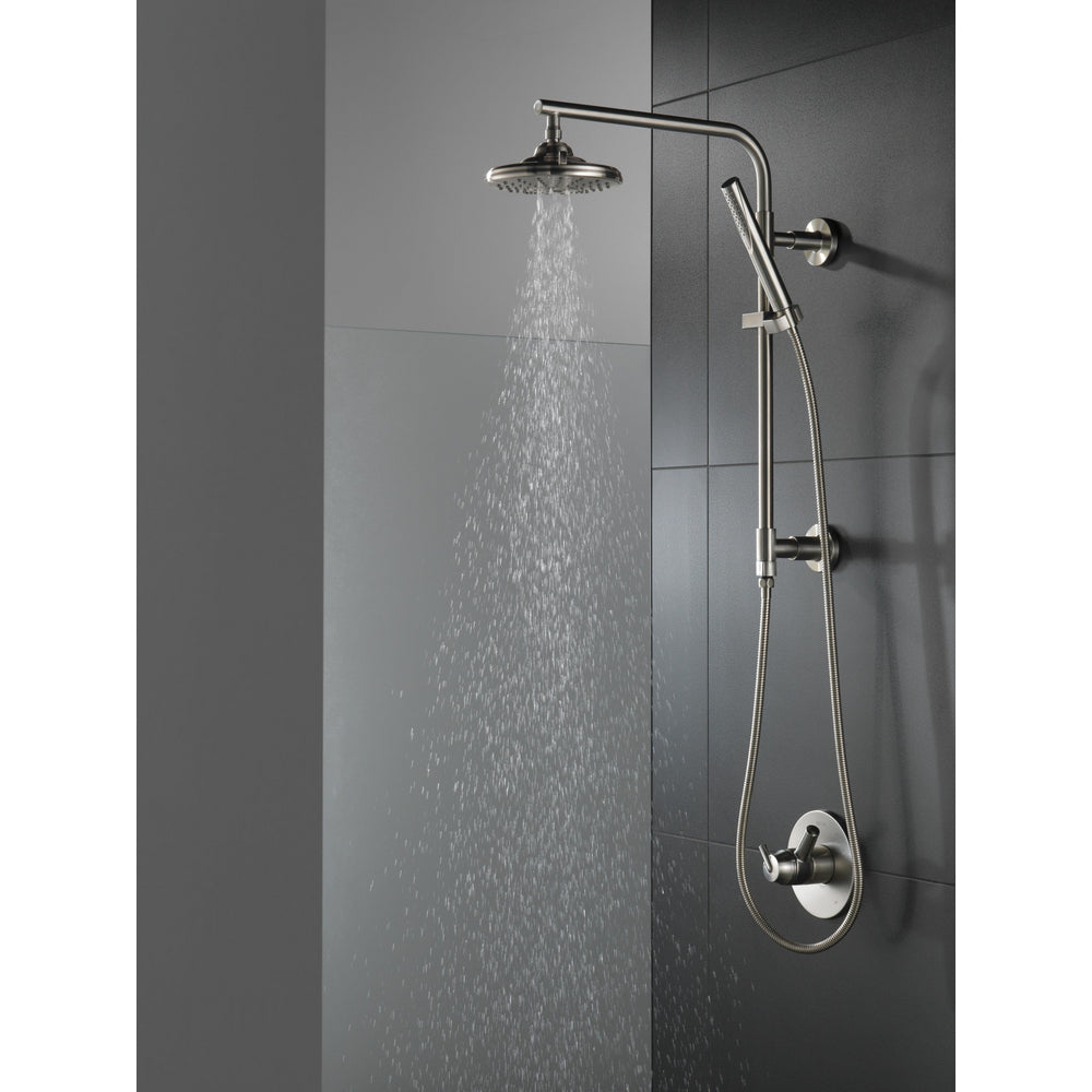 Pomme de douche pluie Delta Universal Showering H2Okinetic à 3 fonctions de 20 cm - 52688