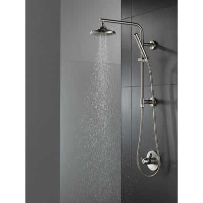 Pomme de douche pluie Delta Universal Showering H2Okinetic à 3 fonctions de 20 cm - 52688