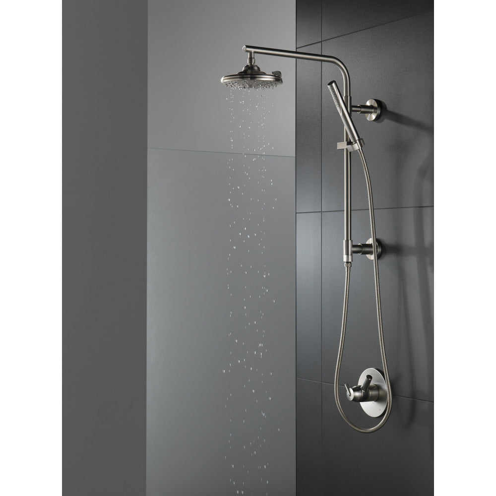 Pomme de douche pluie Delta Universal Showering H2Okinetic à 3 fonctions de 20 cm - 52688