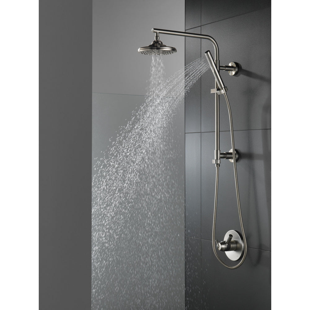 Pomme de douche pluie Delta Universal Showering H2Okinetic à 3 fonctions de 20 cm - 52688