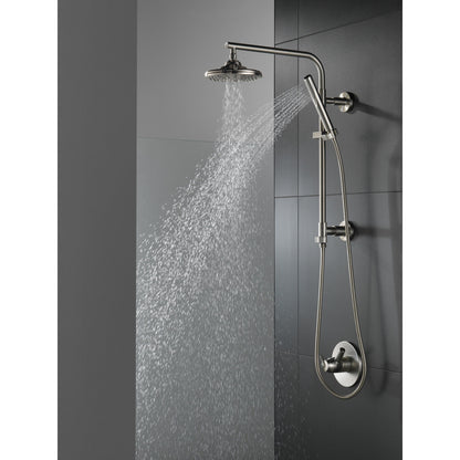 Pomme de douche pluie Delta Universal Showering H2Okinetic à 3 fonctions de 20 cm - 52688