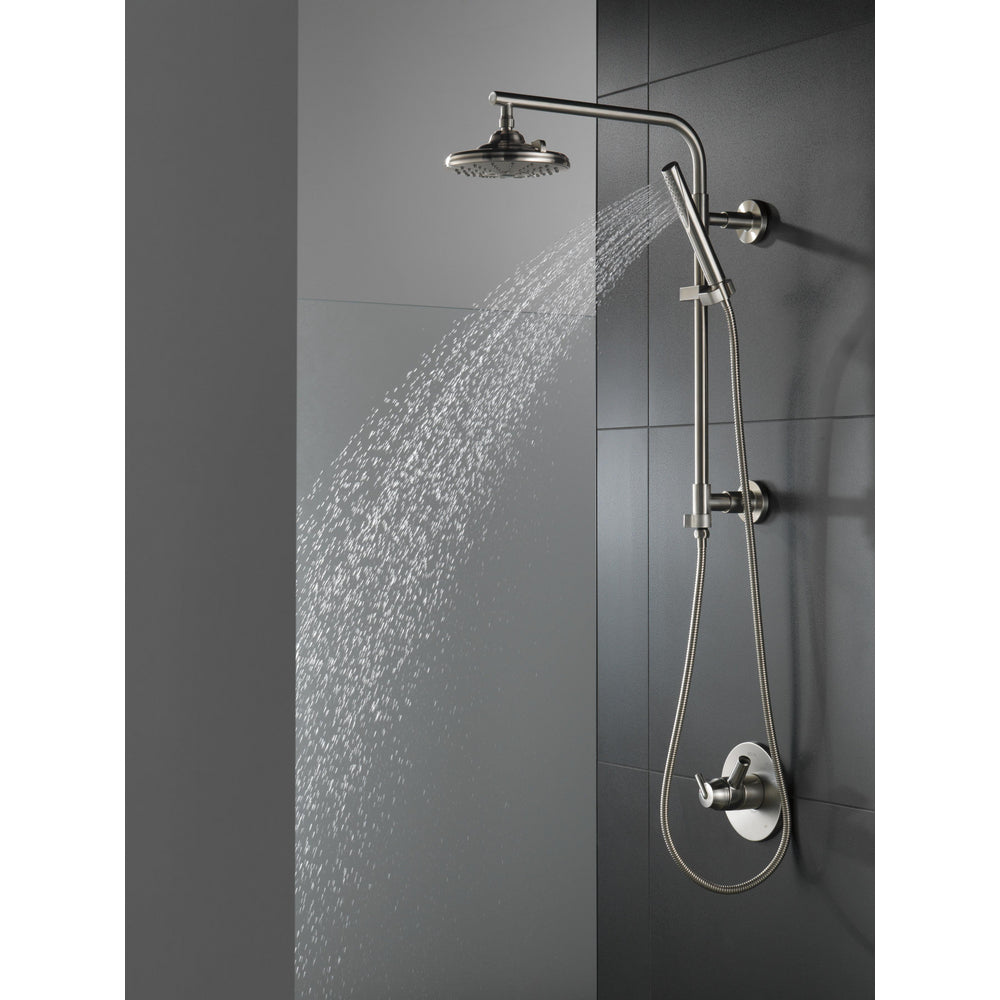 Pomme de douche pluie Delta Universal Showering H2Okinetic à 3 fonctions de 20 cm - 52688