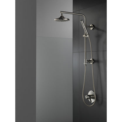 Pomme de douche pluie Delta Universal Showering H2Okinetic à 3 fonctions de 20 cm - 52688