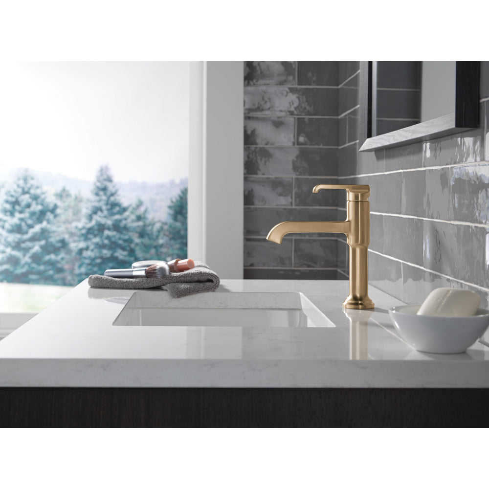 Robinet de salle de bain Delta Tetra à poignée unique, sans drain - 589