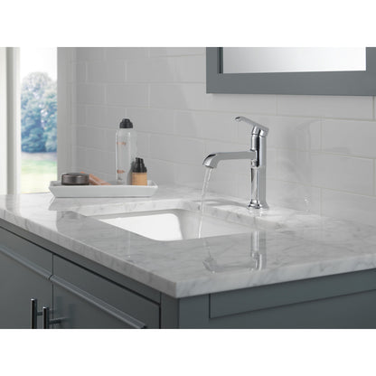 Robinet de salle de bain Delta Tetra à poignée unique, sans drain - 589