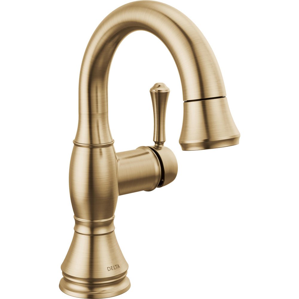 Delta Cassidy Single Handle Pull Down Bathroom Faucet - 597