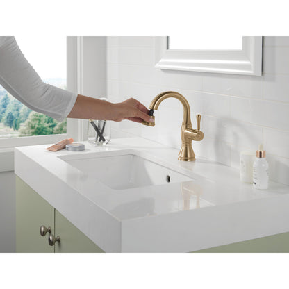 Delta Cassidy Single Handle Pull Down Bathroom Faucet - 597