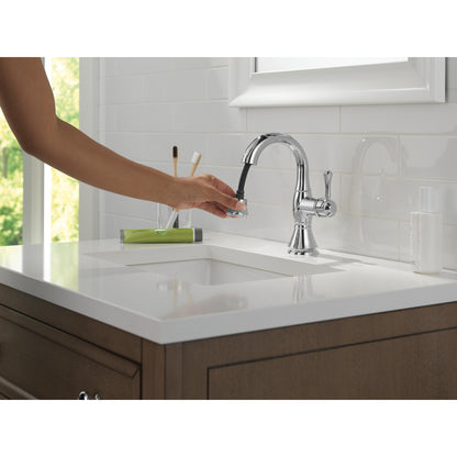 Delta Cassidy Single Handle Pull Down Bathroom Faucet - 597
