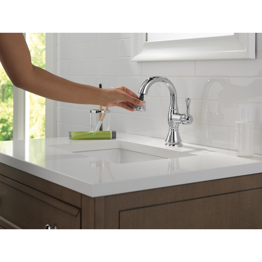 Delta Cassidy Single Handle Pull Down Bathroom Faucet - 597