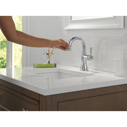 Delta Cassidy Single Handle Pull Down Bathroom Faucet - 597