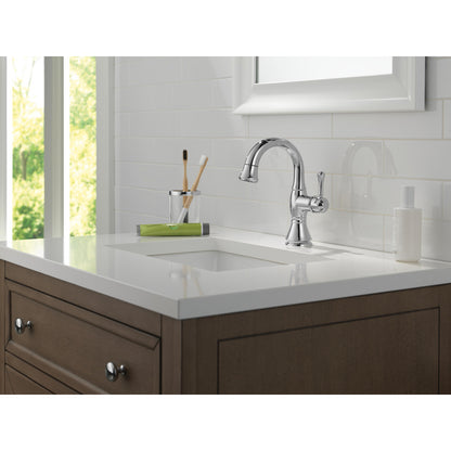 Delta Cassidy Single Handle Pull Down Bathroom Faucet - 597