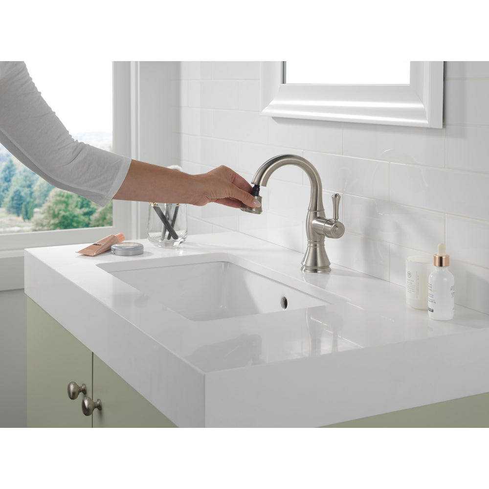 Delta Cassidy Single Handle Pull Down Bathroom Faucet - 597