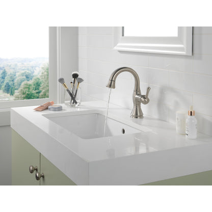Delta Cassidy Single Handle Pull Down Bathroom Faucet - 597