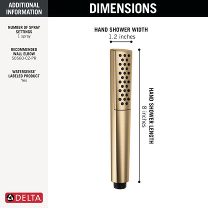 Delta Broderick Premium Single-Setting Hand Shower - 59808