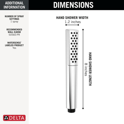 Delta Broderick Premium Single-Setting Hand Shower - 59808