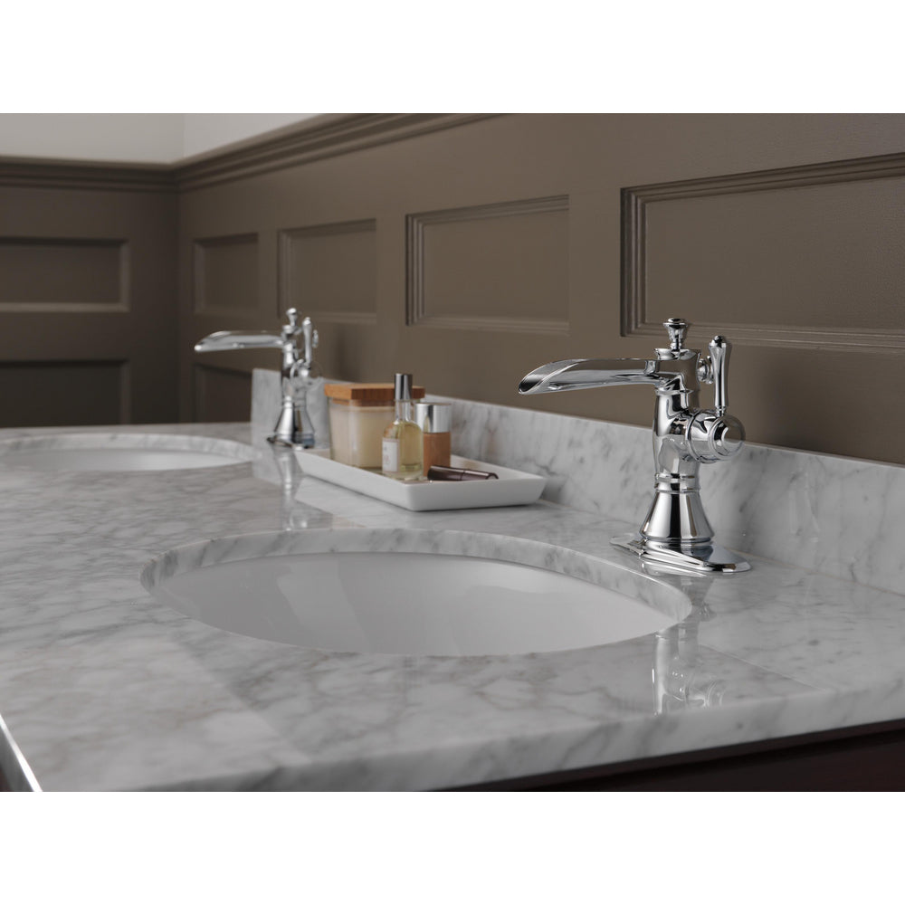 Delta Cassidy Single Handle Channel Bathroom Faucet - 598LF