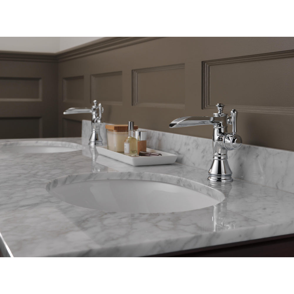 Delta Cassidy Single Handle Channel Bathroom Faucet - 598LF