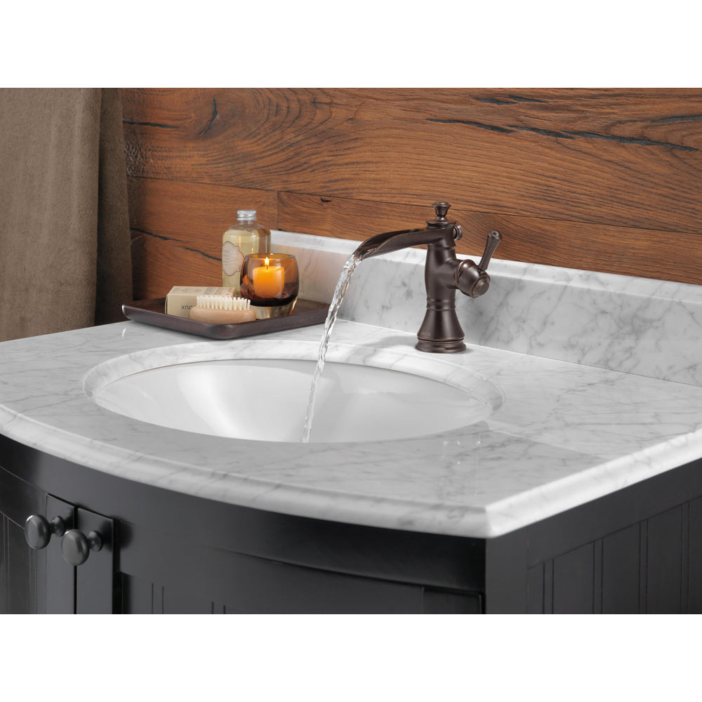 Delta Cassidy Single Handle Channel Bathroom Faucet - 598LF