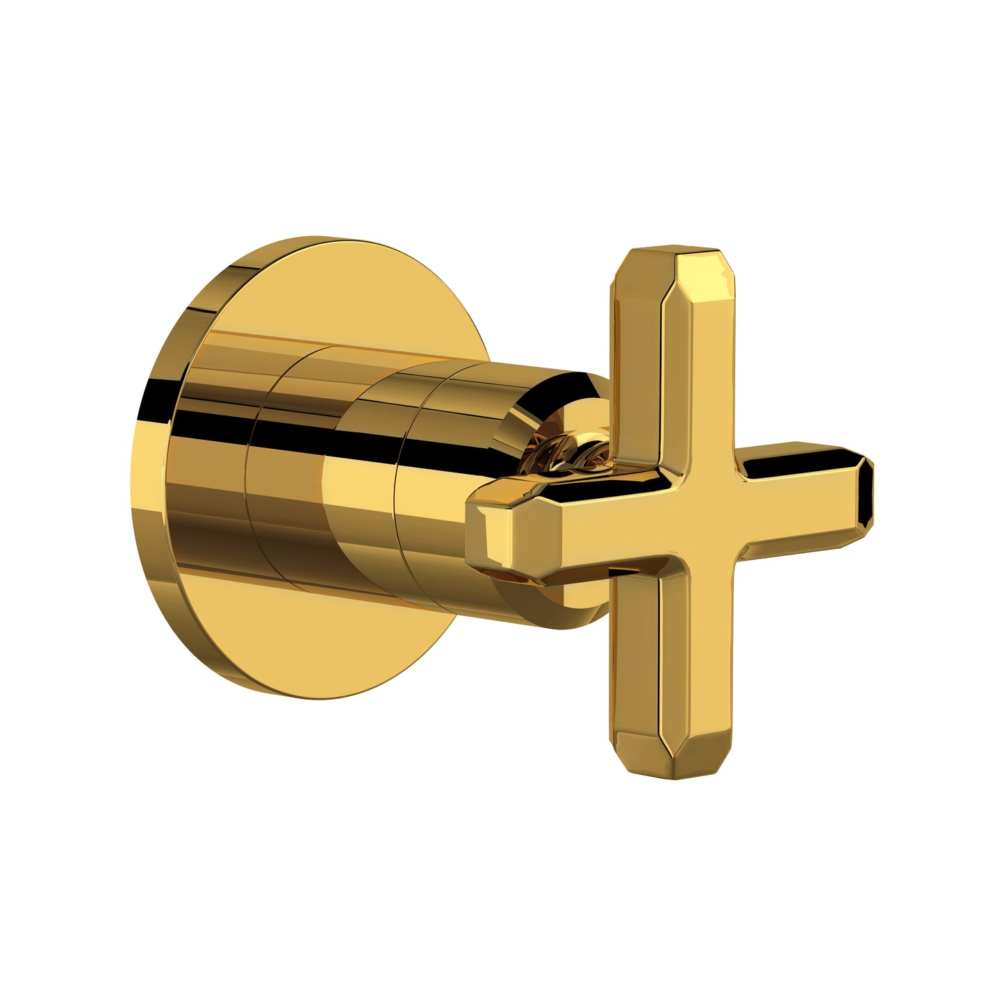 Rohl Apothecary Trim For Volume Control And Diverter, Cross Handle - TAP18W1XM