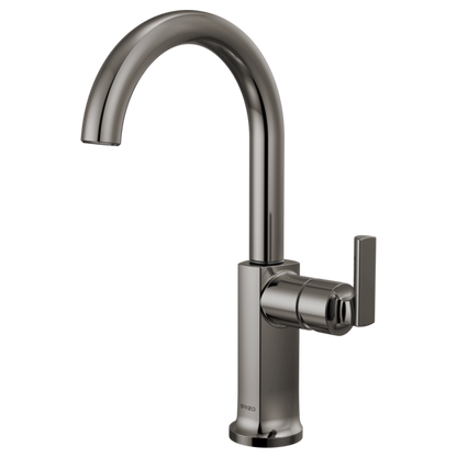 Brizo Kintsu Bar Faucet with Arc Spout - Less Handle - 61006LF