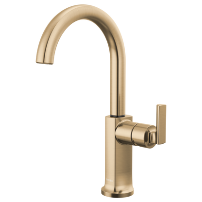 Brizo Kintsu Bar Faucet with Arc Spout - Less Handle - 61006LF