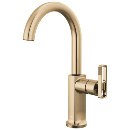 Brizo Kintsu Bar Faucet with Arc Spout - Less Handle - 61006LF