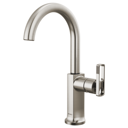 Brizo Kintsu Bar Faucet with Arc Spout - Less Handle - 61006LF