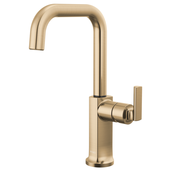 Brizo Kintsu Bar Faucet with Square Spout - Less Handle - 61007LF