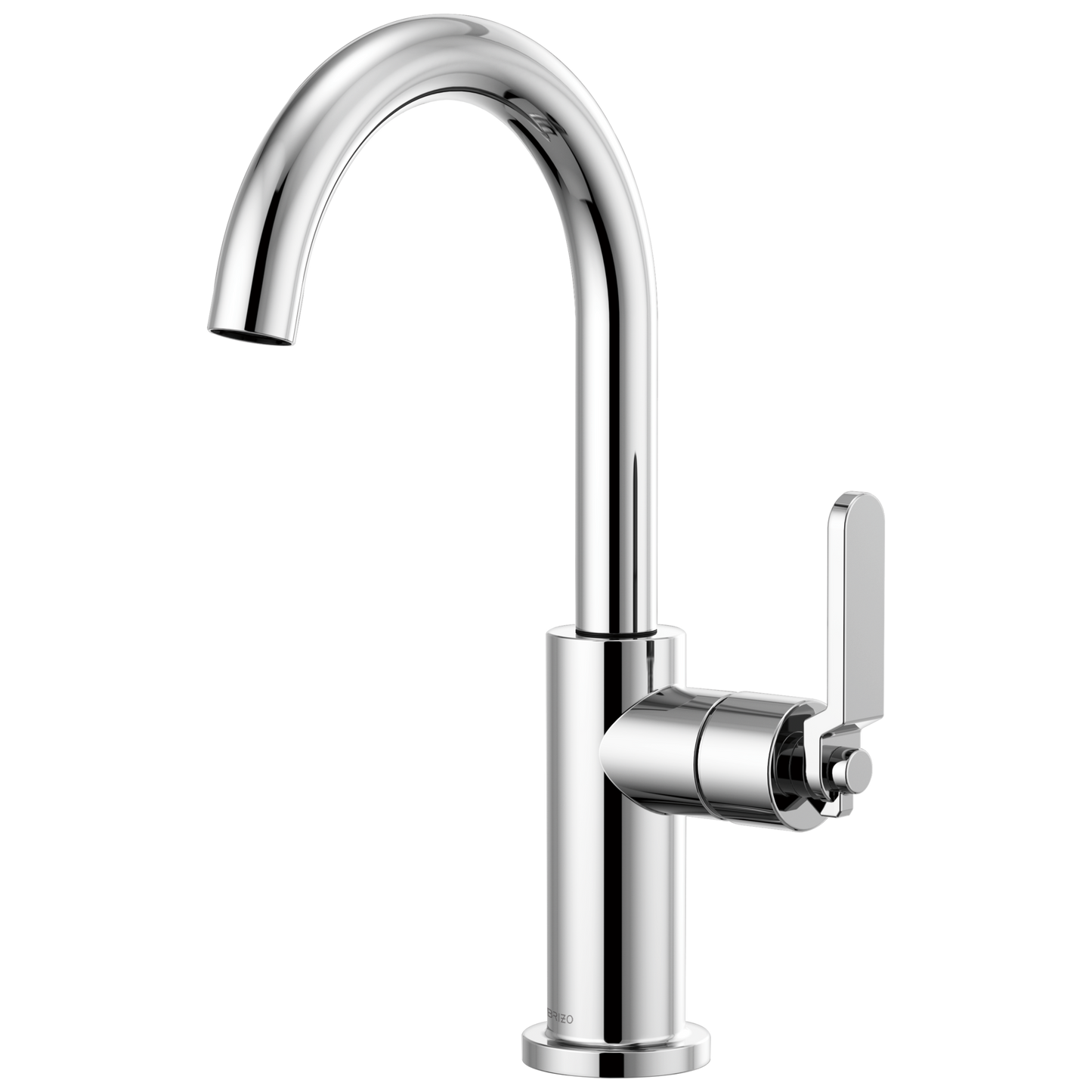 Brizo Litze Bar Faucet with Arc Spout and Industrial Handle Kit - 61044LF