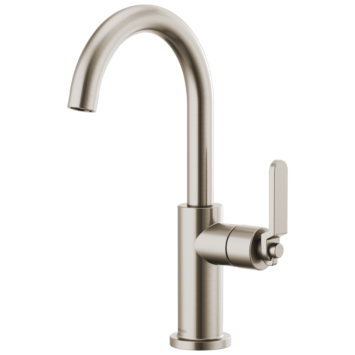 Brizo Litze Bar Faucet with Arc Spout and Industrial Handle Kit - 61044LF