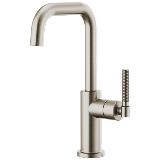 Brizo Litze Bar Faucet with Square Spout and Knurled Handle Kit - 61053LF