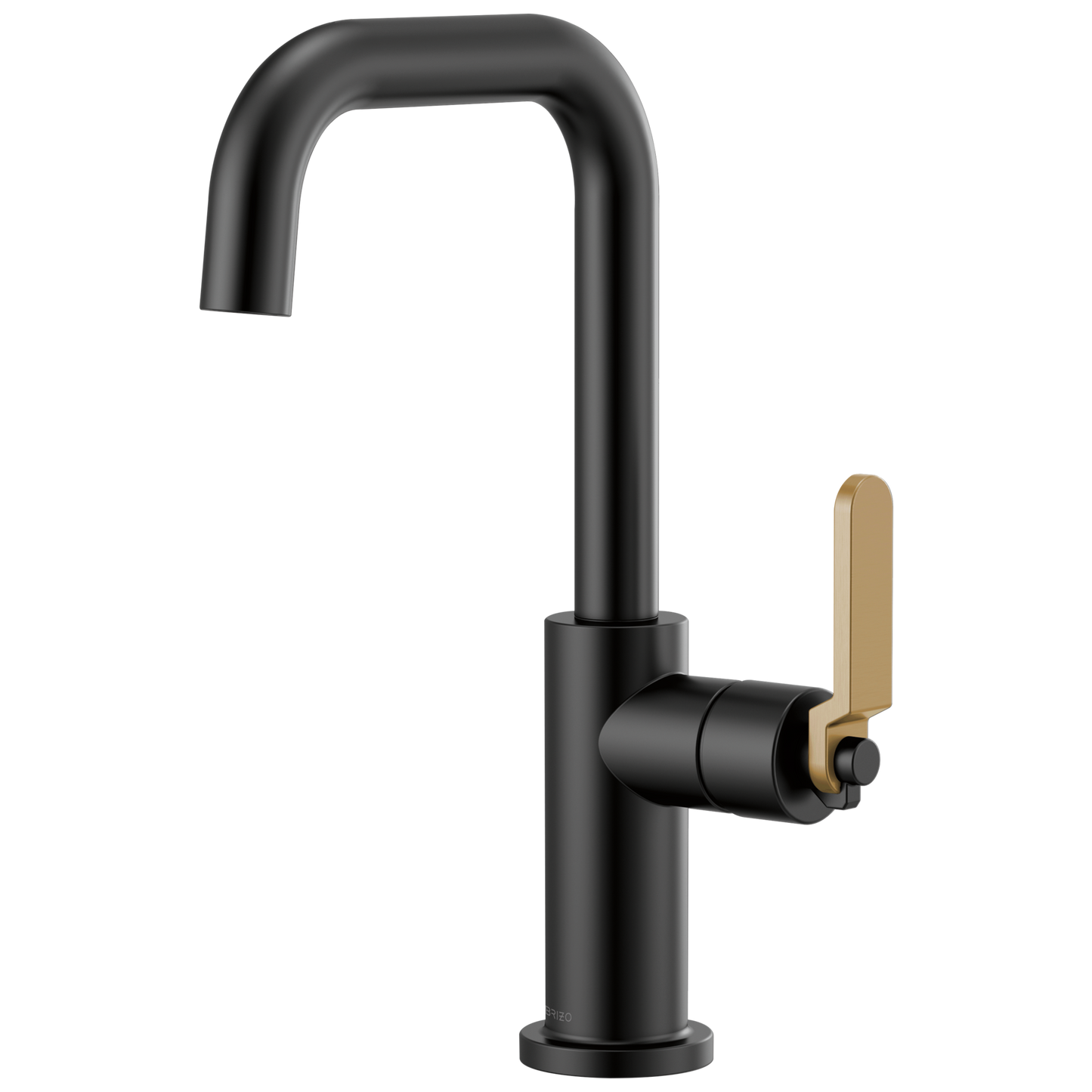 Brizo Litze Bar Faucet with Square Spout and Industrial Handle Kit - 61054LF