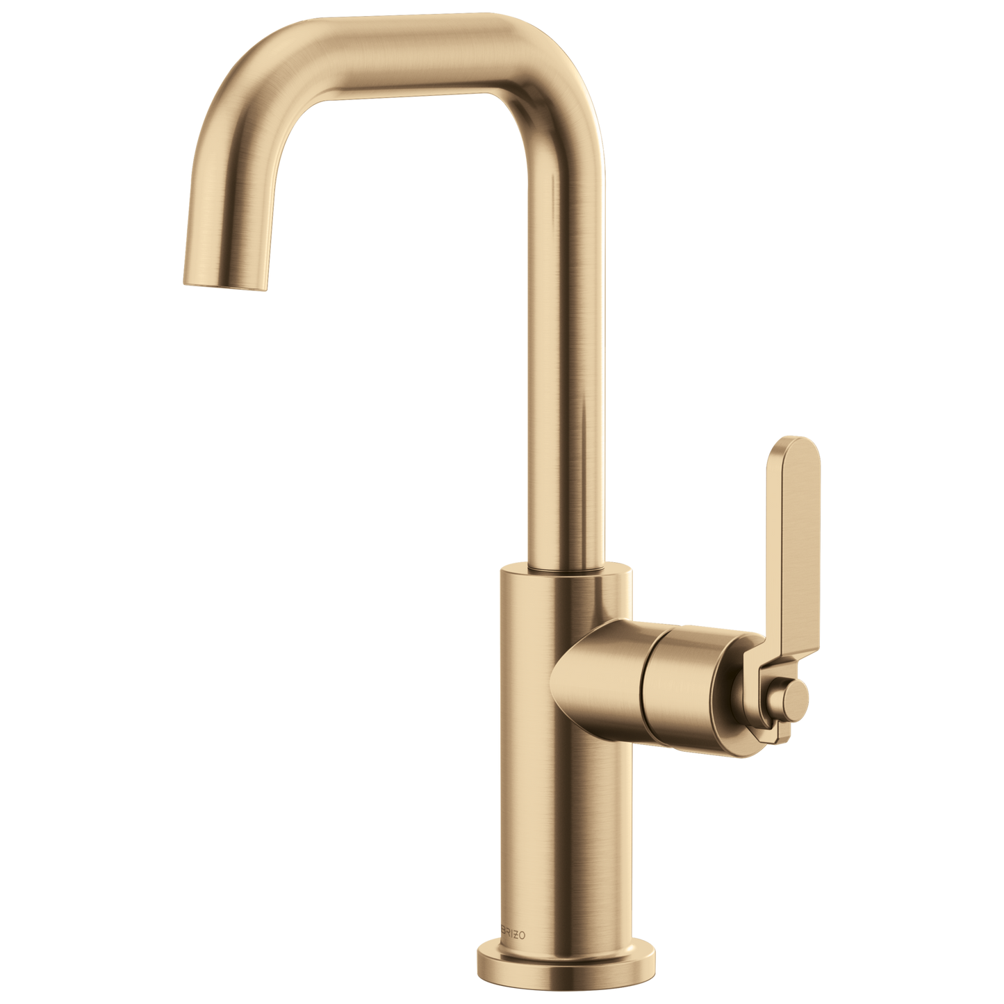 Brizo Litze Bar Faucet with Square Spout and Industrial Handle Kit - 61054LF