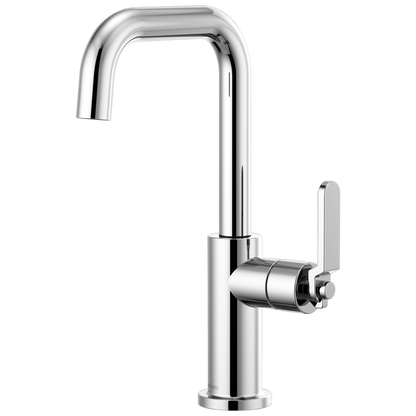 Brizo Litze Bar Faucet with Square Spout and Industrial Handle Kit - 61054LF