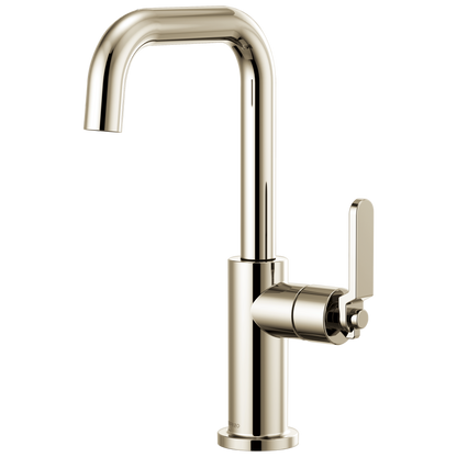 Brizo Litze Bar Faucet with Square Spout and Industrial Handle Kit - 61054LF