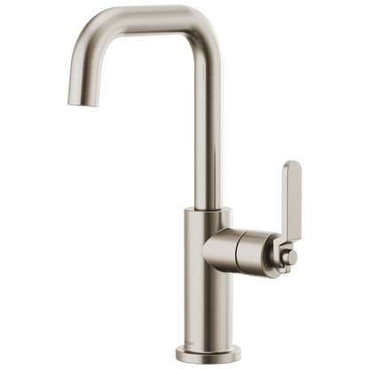 Brizo Litze Bar Faucet with Square Spout and Industrial Handle Kit - 61054LF