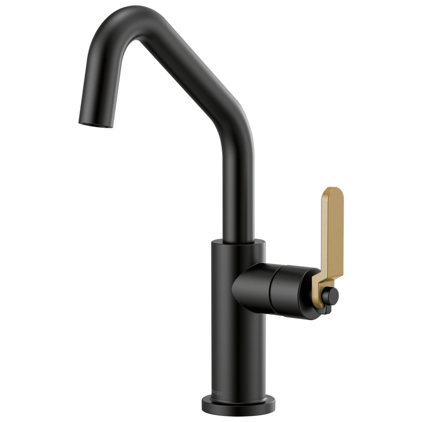 Brizo Litze Bar Faucet with Angled Spout and Industrial Handle Kit - 61064LF