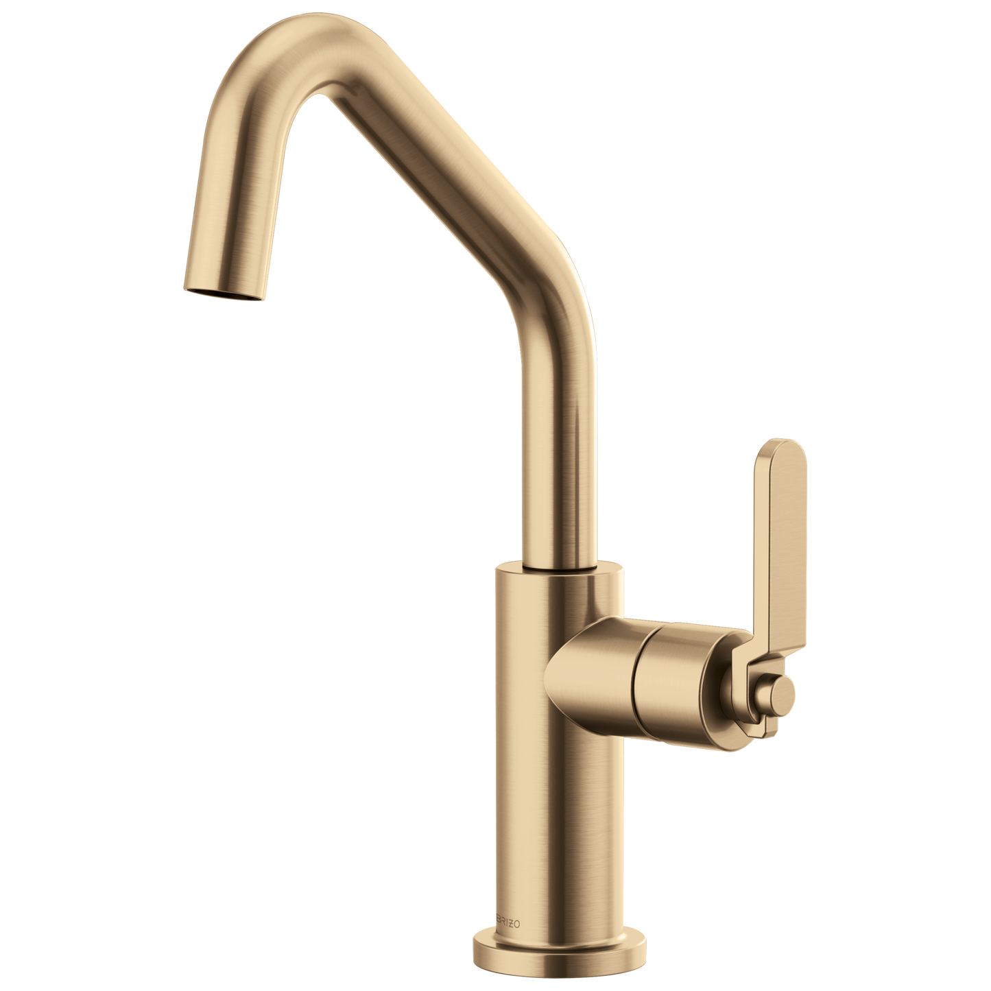 Brizo Litze Bar Faucet with Angled Spout and Industrial Handle Kit - 61064LF