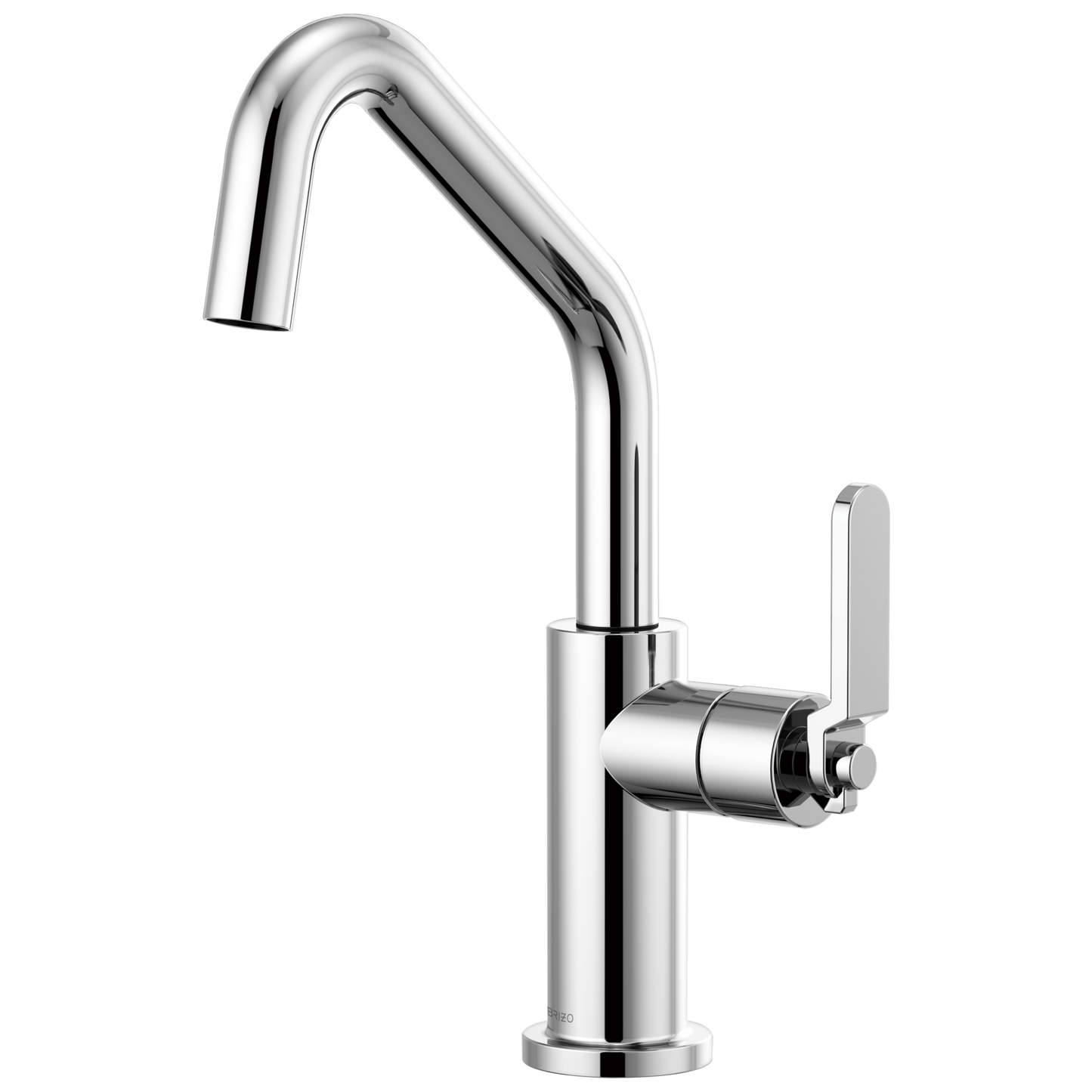 Brizo Litze Bar Faucet with Angled Spout and Industrial Handle Kit - 61064LF