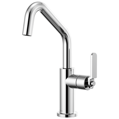 Brizo Litze Bar Faucet with Angled Spout and Industrial Handle Kit - 61064LF