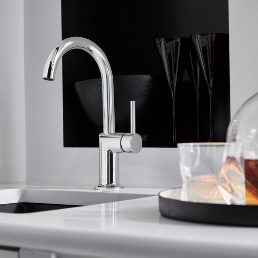 Brizo Odin Bar Faucet with Arc Spout - Less Handle - 61075LF-LHP