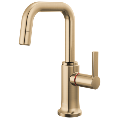 Brizo Kintsu Instant Hot Faucet with Square Spout - 61307LF-H